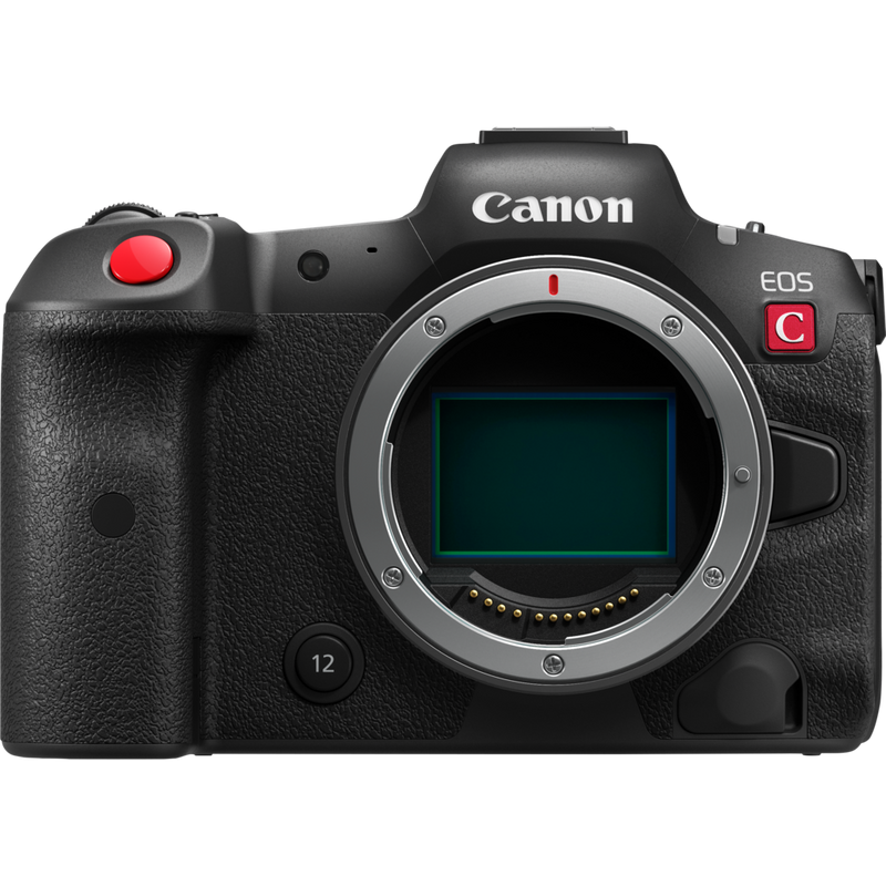 Canon EOS R5 C Cinema EOS Kameragehäuse Produkt Vorderansicht