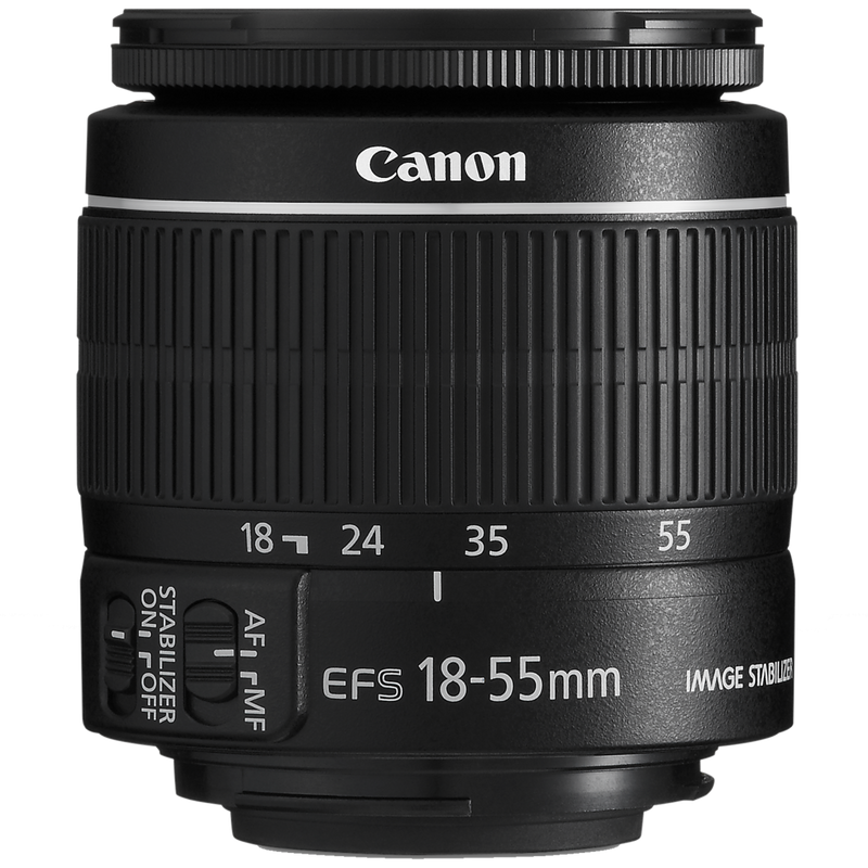 EF-S 18-55mm f/3.5-5.6 IS II Objektiv Produkt Vorderansicht