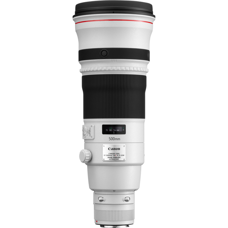 Canon EF 500mm f/4L IS II USM Objektiv Produkt Vorderansicht