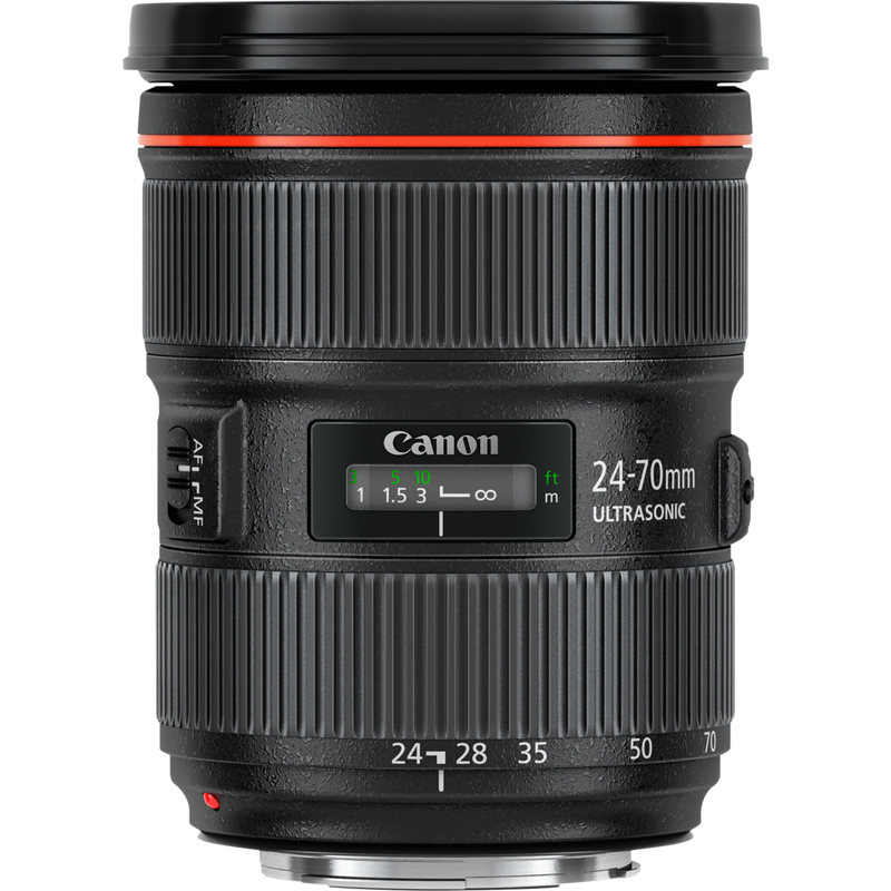Canon EF 24-70mm f/2.8L II USM Objektiv Produkt Vorderansicht