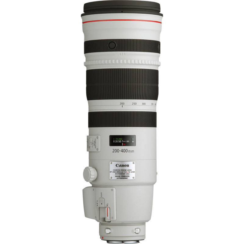 Canon EF 200-400mm f/4L IS USM 1.4x Extender Objektiv Produkt Vorderansicht