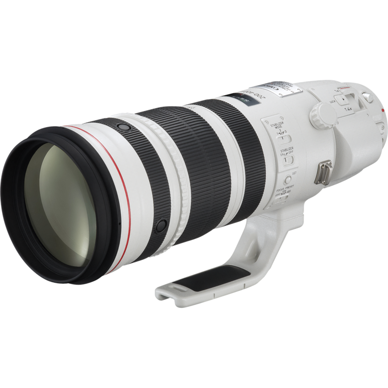 Canon EF 200-400mm f/4L IS USM 1.4x Extender Objektiv Produkt Ansicht von oben