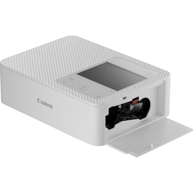 Ansicht von rechts mit geöffnetem Kassettenfach