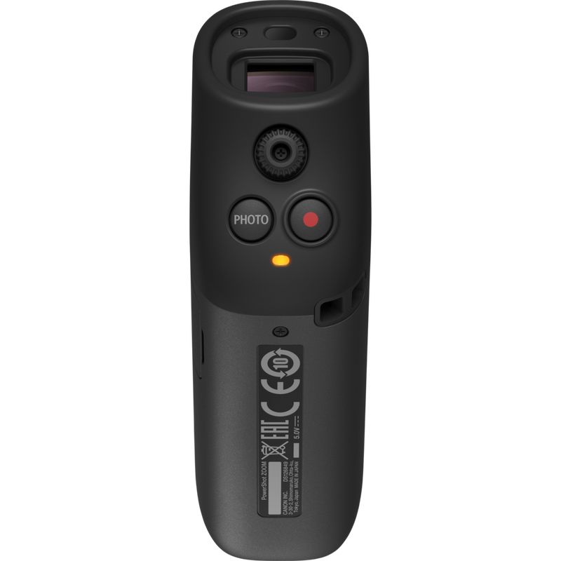 Canon PowerShot ZOOM kompakte Telezoom-Kamera im Spektiv-Stil Basis Kit, Schwarz Produkt Ansicht von links