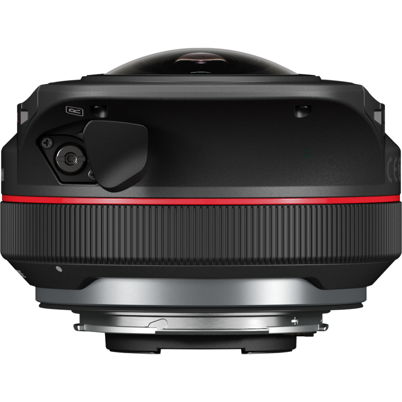 Canon RF 5.2mm F2.8 L DUAL FISHEYE Objektiv Produkt Ansicht von rechts