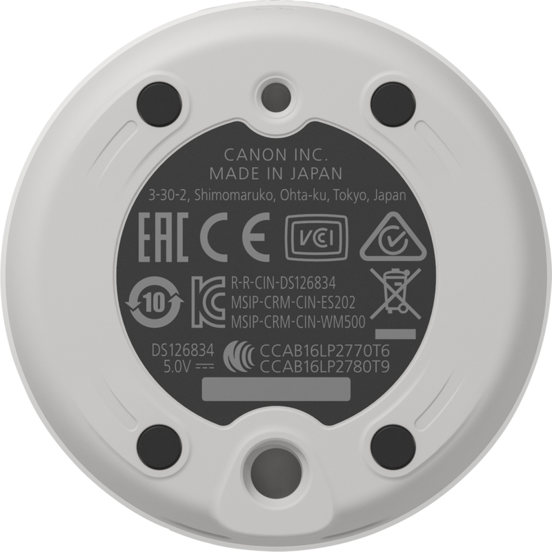 Canon PowerShot PX Kompaktkamera Basis-Kit, Weiß Produkt Ansicht von hinten