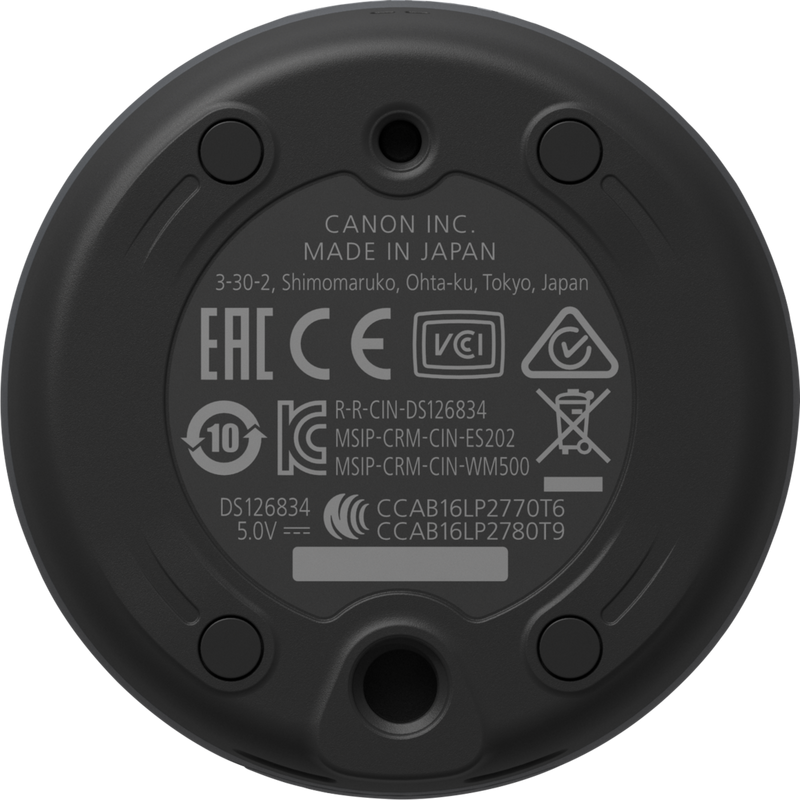 Canon PowerShot PX Kompaktkamera Basis-Kit, Schwarz Produkt Ansicht von hinten