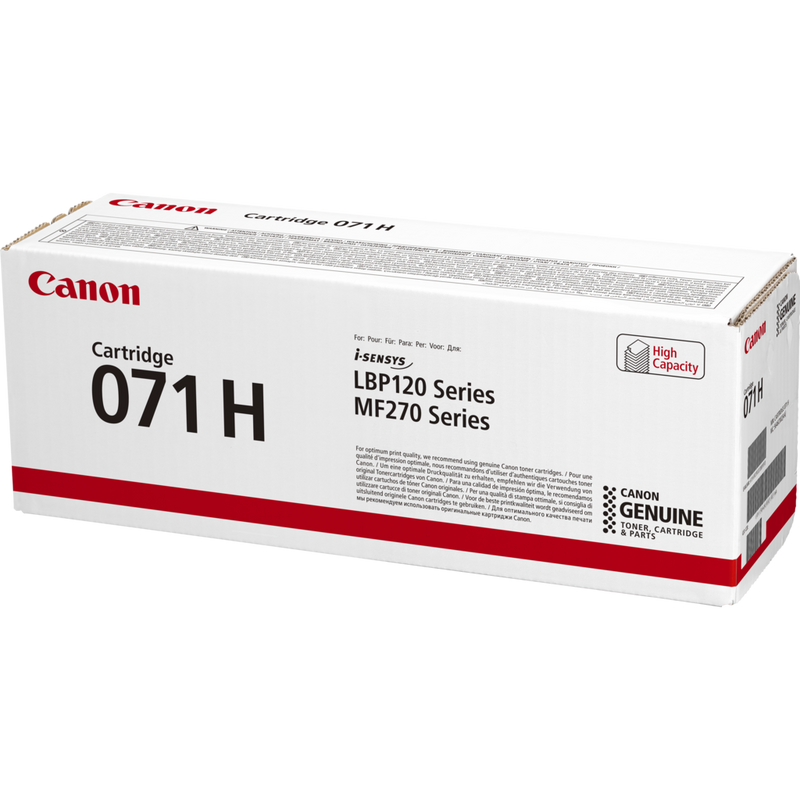Canon 071H Tonerpatrone Schwarz Produkt Ansicht von rechts
