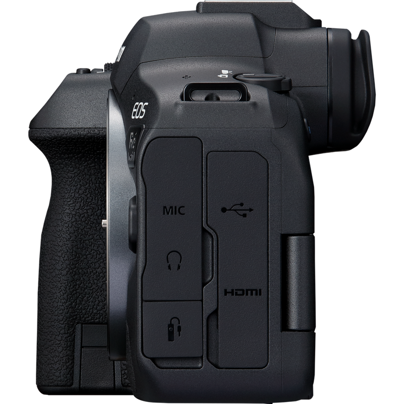 Canon EOS R6 Mark II Mirrorless Camera Produkt Ansicht von links