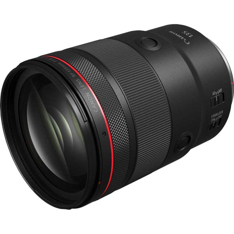 Canon RF 135mm F1.8L IS USM Lens Produkt Ansicht von links