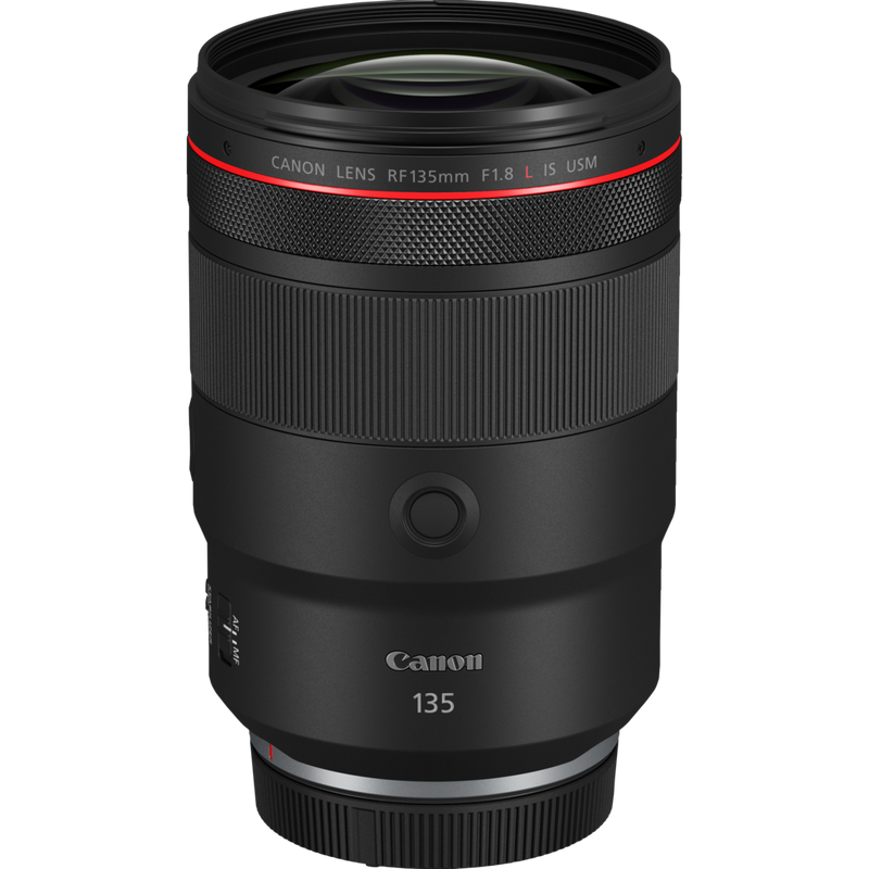 Canon RF 135mm F1.8L IS USM Lens Produkt Ansicht von oben