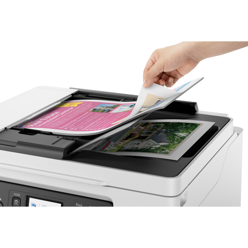 Canon MAXIFY GX4050 MegaTank Farb-Tintenstrahl-Multifunktionssystem mit WLAN und nachfüllbaren Tintentanks Mehrfachdruck von Dokumenten