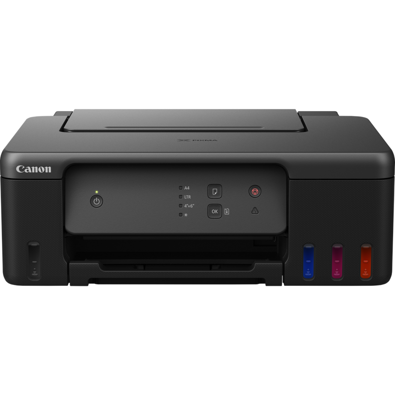 Canon PIXMA G1530 MegaTank Farbdrucker mit nachfüllbaren Tintenbehältern Produkt Vorderansicht