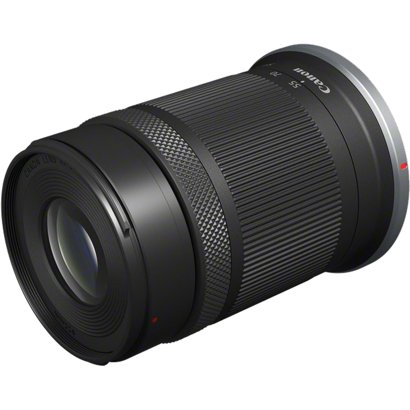 Canon RF-S 55-210mm F5-7.1 IS STM Objektiv Produkt Ansicht von rechts