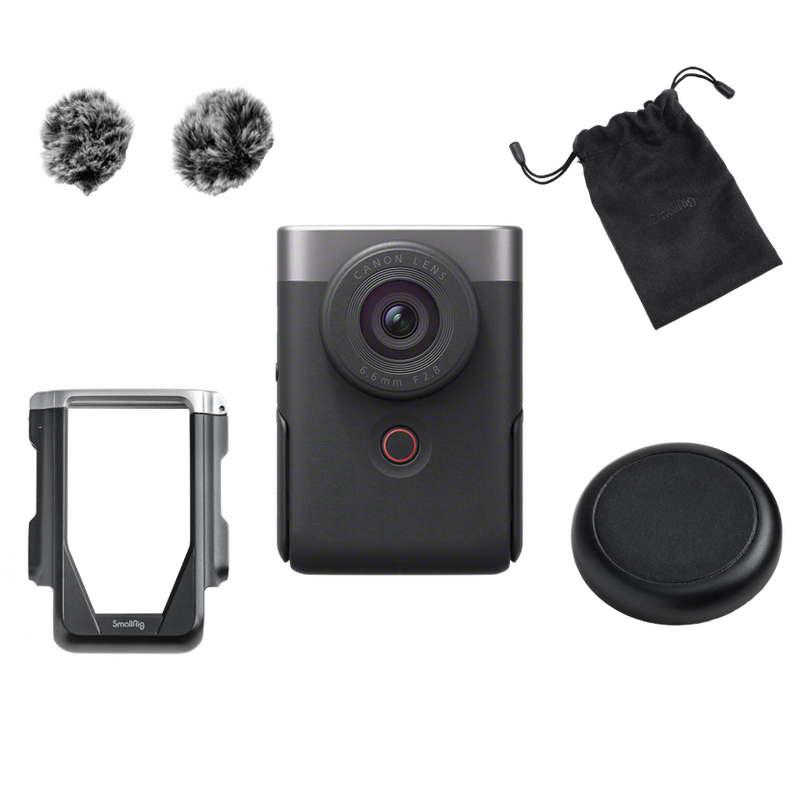 Vorderansicht auf das Produkt mit Zubehör