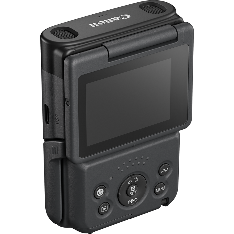 PowerShot-V10 Rückansicht von schräg oben links