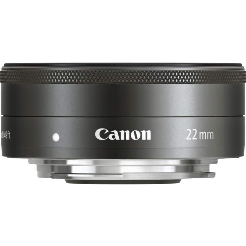 Canon EF-M 22mm f/2 STM Objektiv Produkt Vorderansicht