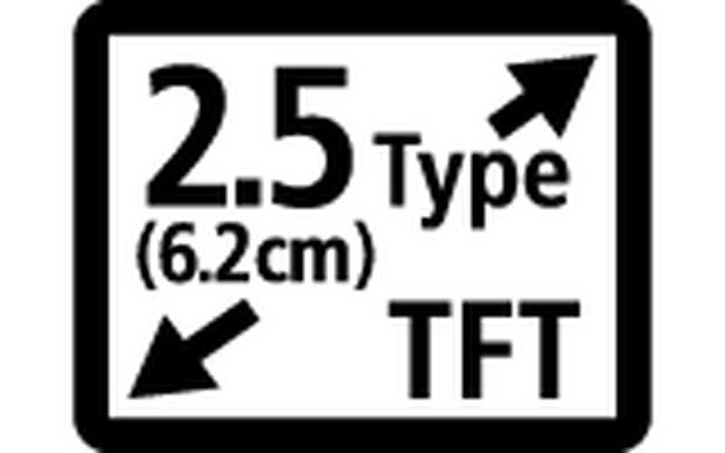                                                                                                                                                 6,2cm LCD-ekraan                                                                                                            