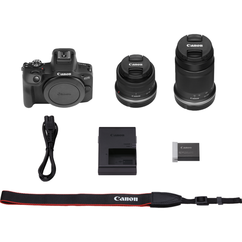 Canon EOS R100 spiegelloses Kamera Produkt Lieferumfang