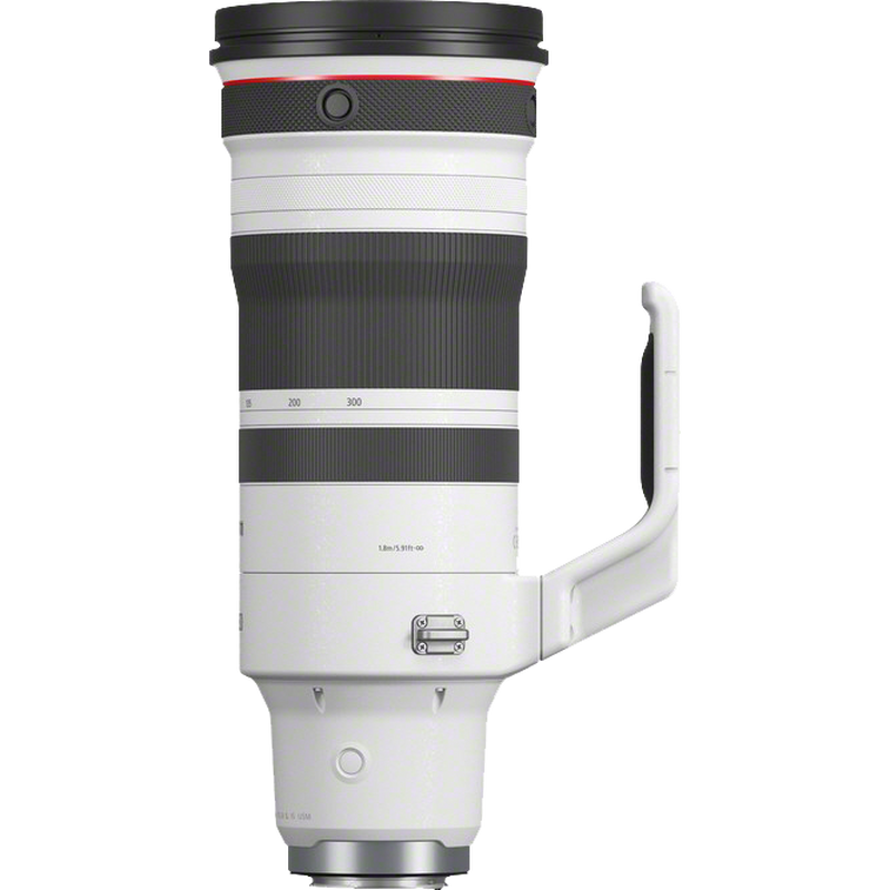 Canon RF 100-300mm F2.8 L IS USM Objektiv Produkt Ansicht von rechts