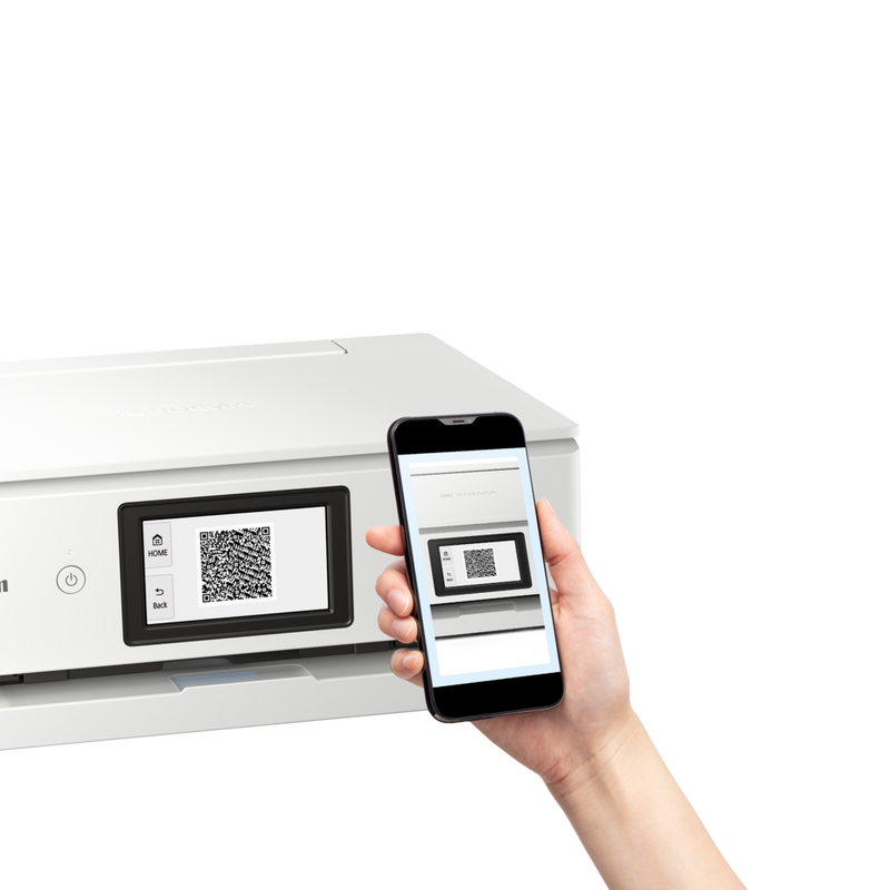 Scannen eines QR-Codes mit via Smartphone