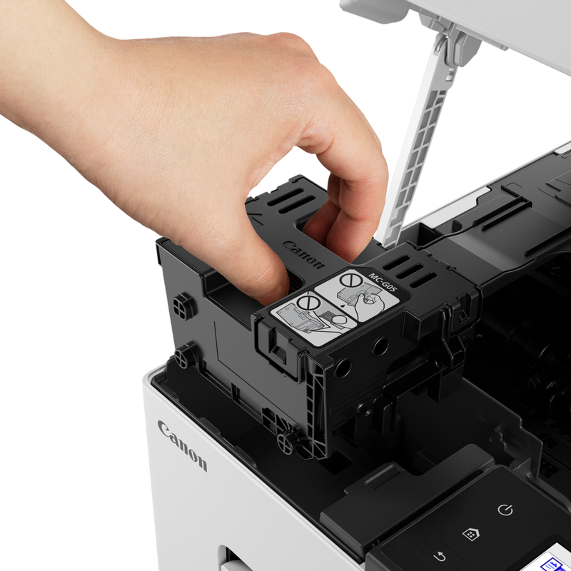 Produkt: Einsetzen einer Wartungskassette