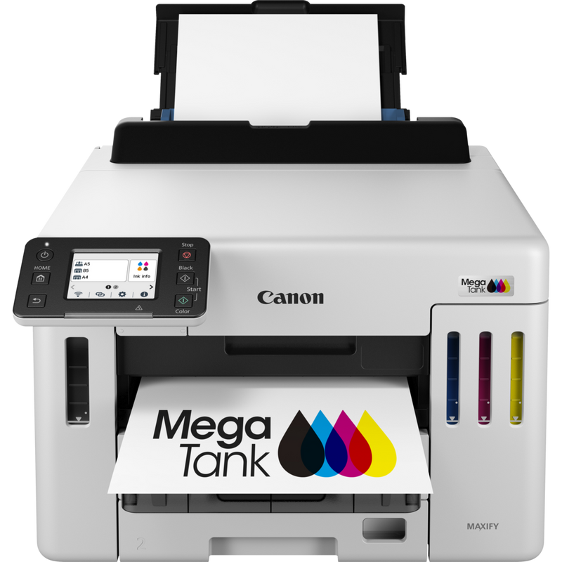 Canon MAXIFY GX5550 Wireless Colour Refillable MegaTank Inkjet Printer Product Front view