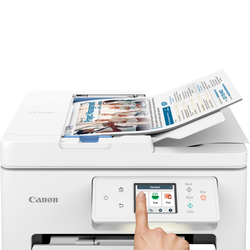 Canon PIXMA TS7750i Wireless Colour 3-in-1 Inkjet Photo Printer Copying a document using the ADF