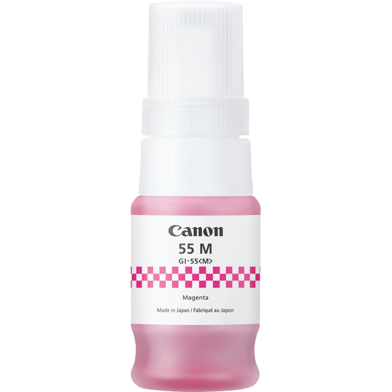 Canon GI-55M Magenta Ink Bottle Product Front view