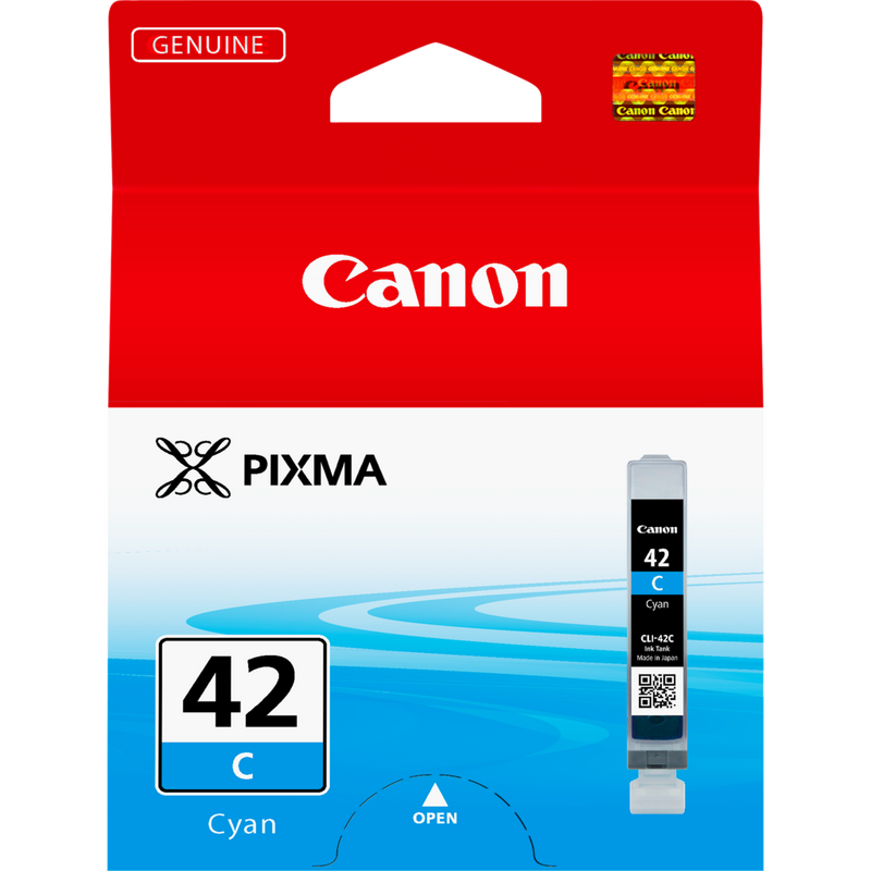Canon CLI-42C Tinte Cyan Produkt Vorderansicht