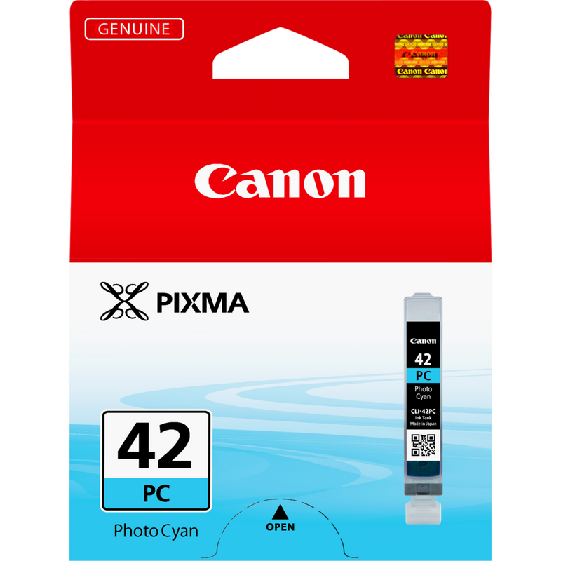 Canon CLI-42PC Tinte Foto-Cyan Produkt Vorderansicht
