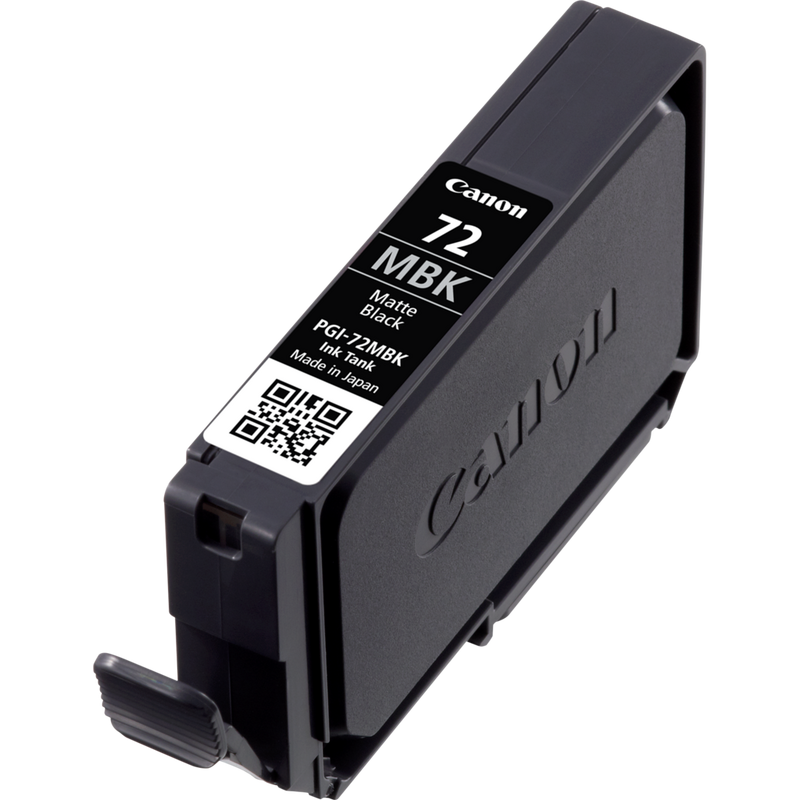 Canon PGI-72MBK Tinte Mattschwarz Produkt Ansicht der Patrone von rechts