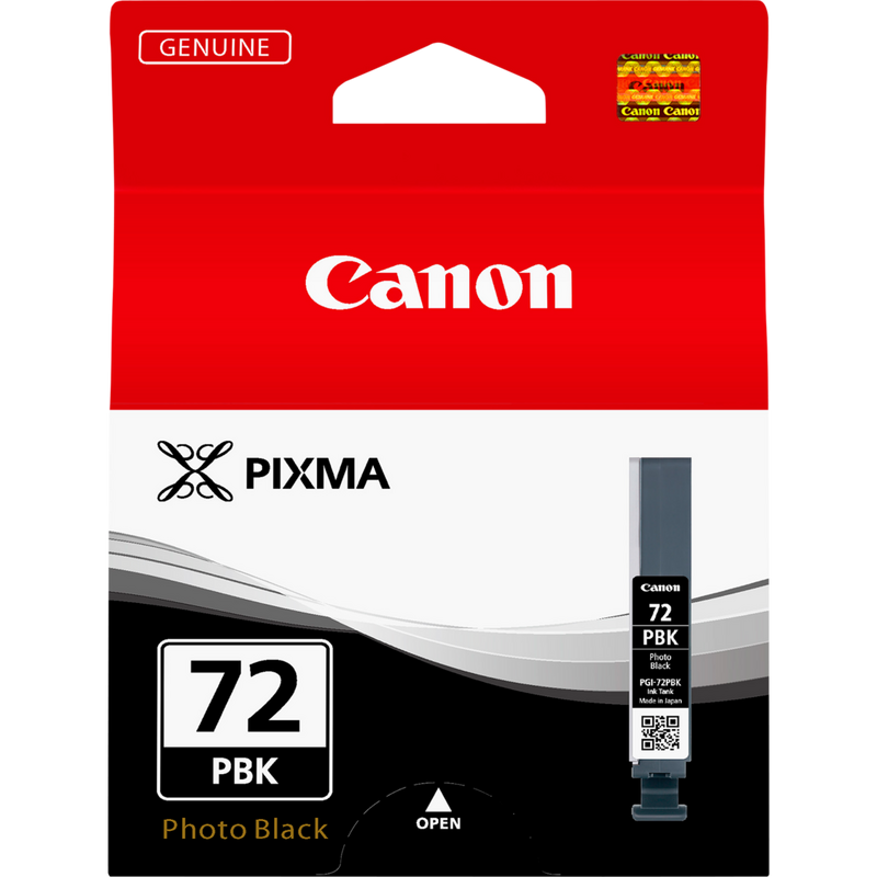 Canon PGI-72PBK Tinte Foto-Schwarz Produkt Vorderansicht