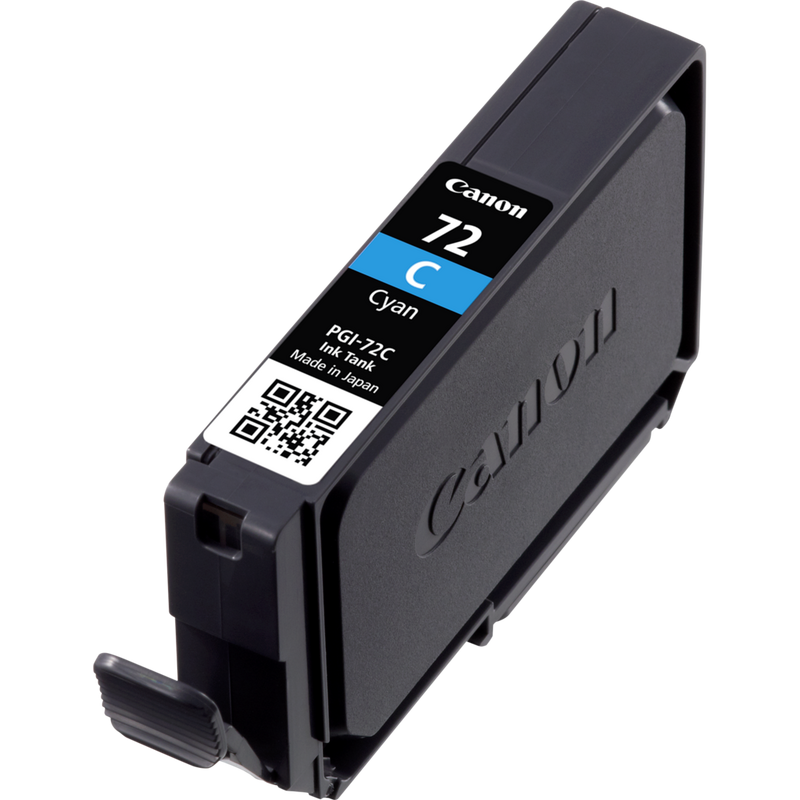 Canon PGI-72C Tinte Cyan Produkt Ansicht der Patrone von rechts