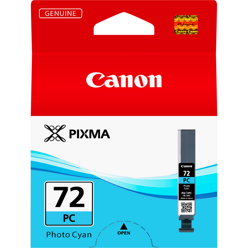 Canon PGI-72PC Tinte Foto-Cyan Produkt Vorderansicht