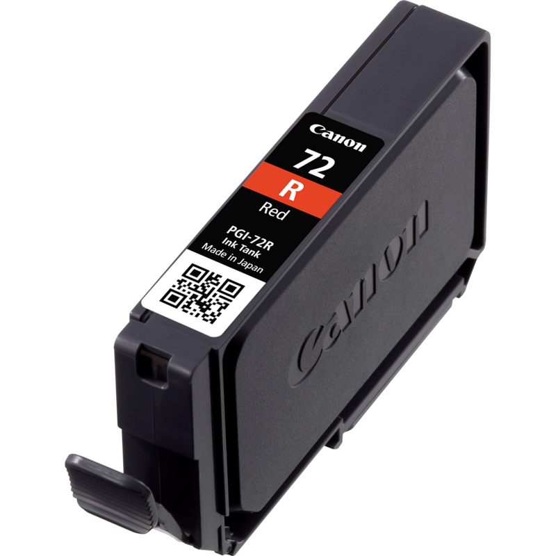 Canon PGI-72R Tinte Rot Produkt Ansicht der Patrone von rechts