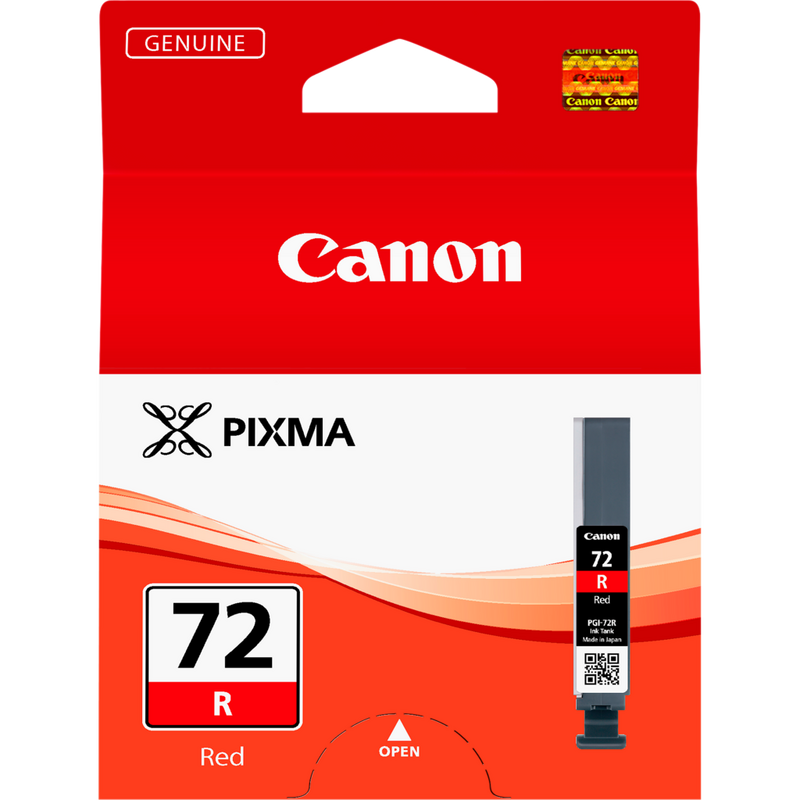 Canon PGI-72R Tinte Rot Produkt Vorderansicht