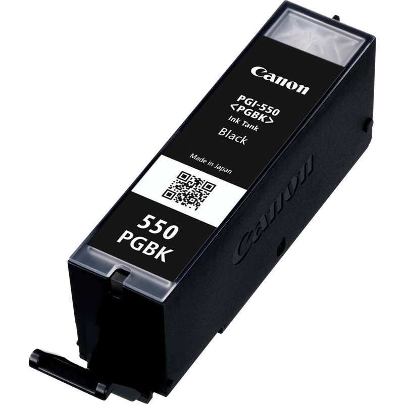 Canon PGI-550PGBK Tinte Pigment-Schwarz Produkt Ansicht der Patrone von rechts