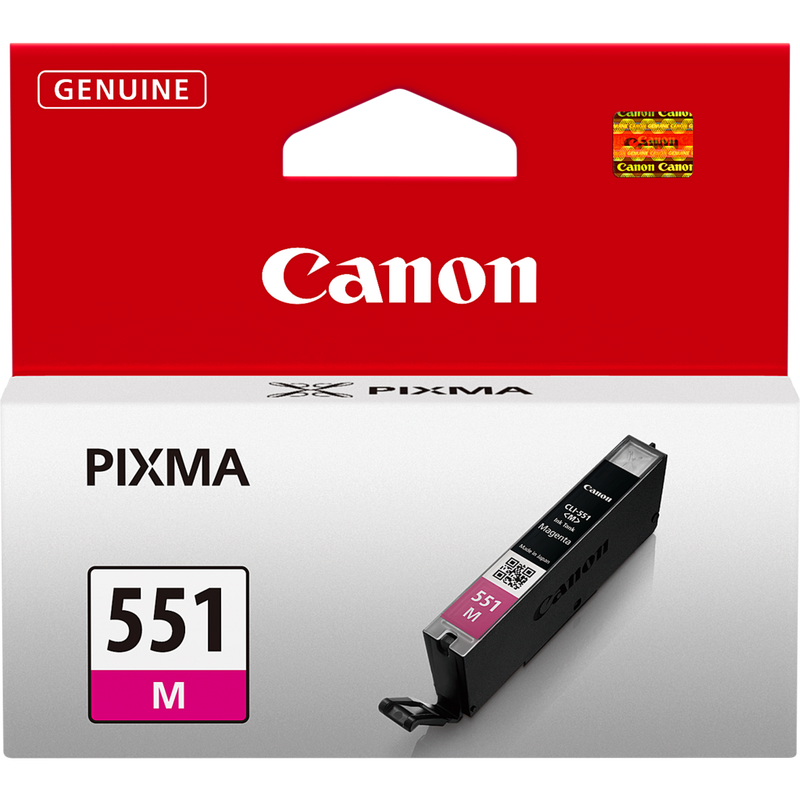 Canon CLI-551M Tinte Magenta Produkt Vorderansicht