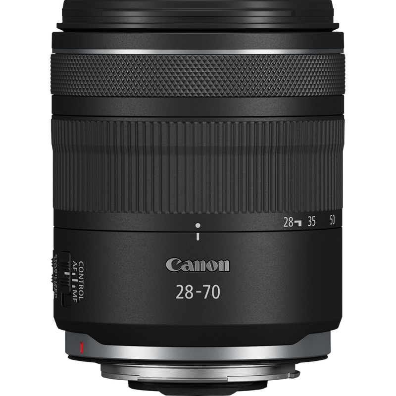 Canon RF 28-70mm F2.8 IS STM Lens Produkt Vorderansicht