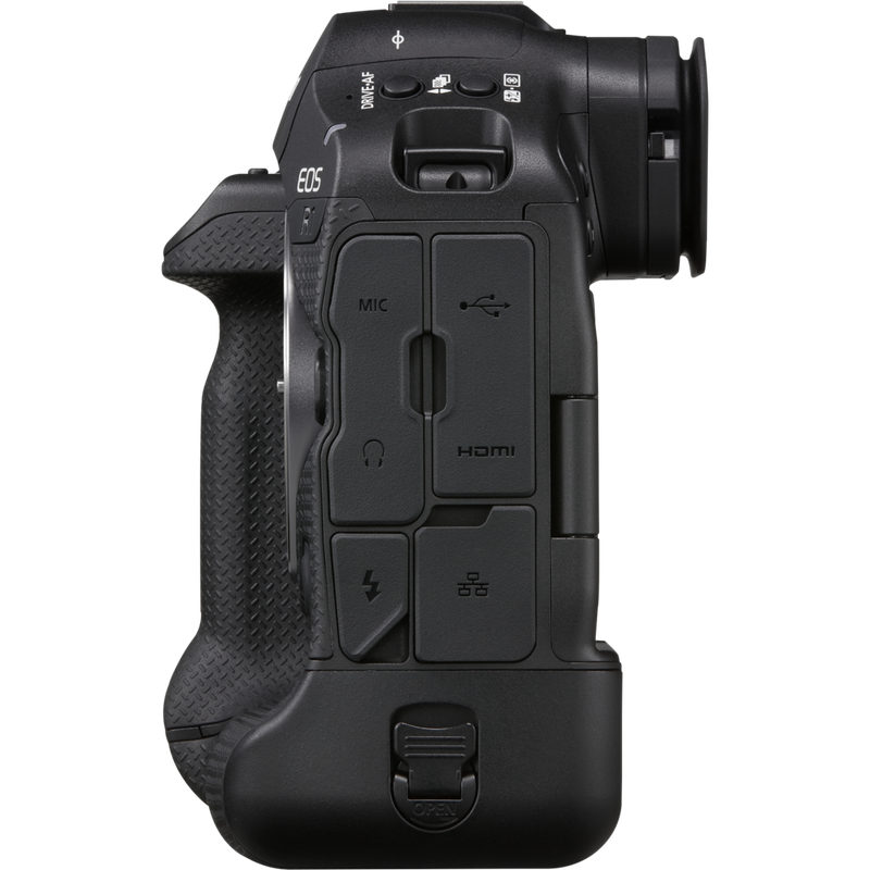 Canon EOS R1 spiegelloses Kameragehäuse Produkt Ansicht von rechts