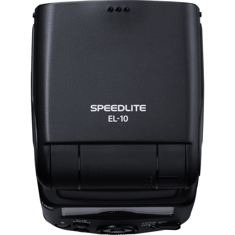 Canon Speedlite EL-10 Blitzgerät Produkt Ansicht von oben