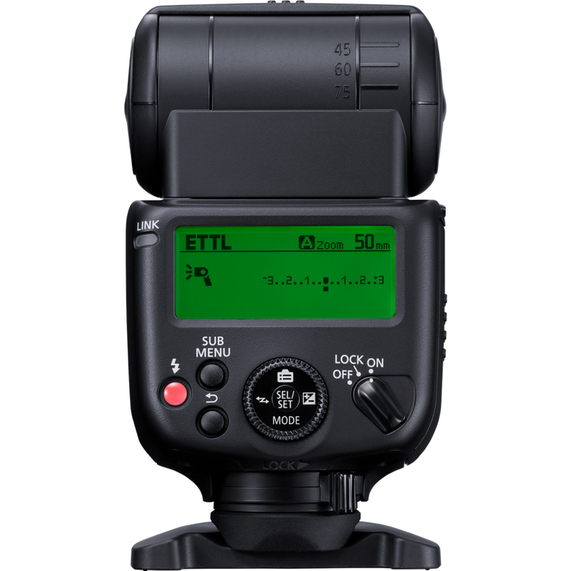 Canon Speedlite EL-10 Blitzgerät Produkt Rückansicht