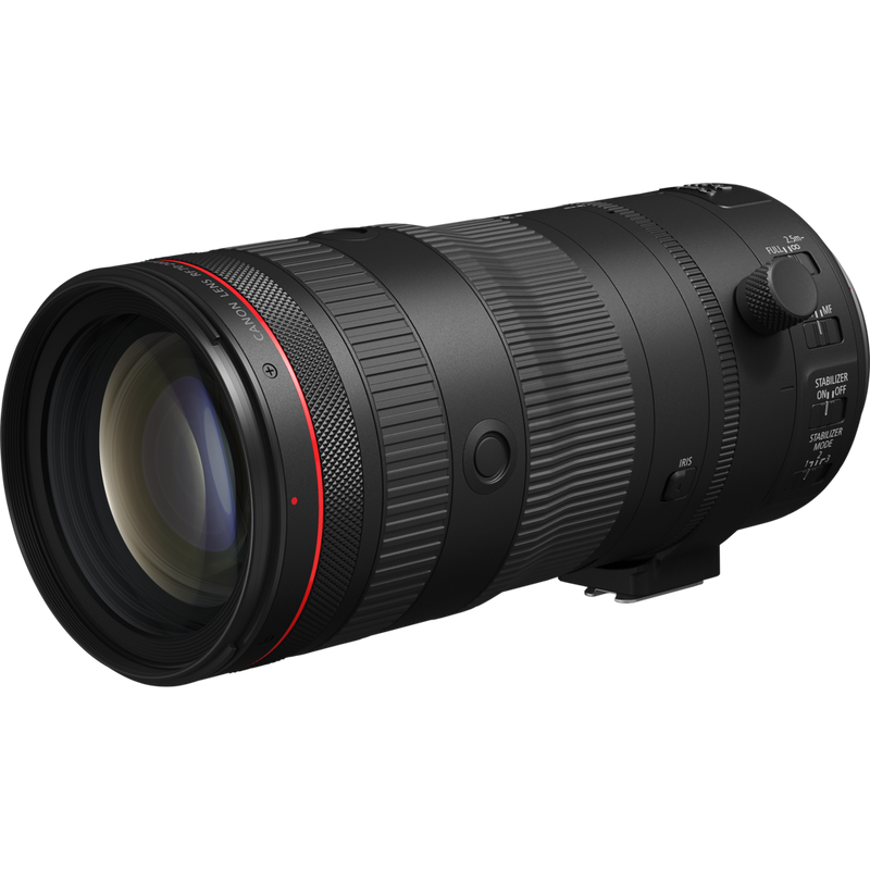 Canon RF 70-200mm F2.8L IS USM Z Objektiv, schwarz Produkt Schräge Ansicht