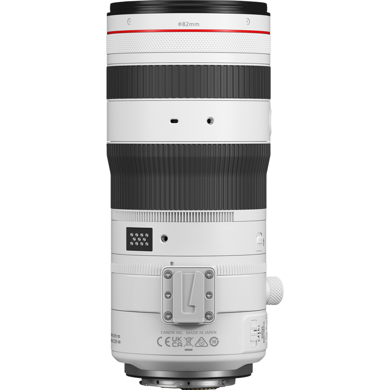 Canon RF 70-200mm F2.8L IS USM Z Objektiv, weiß Produkt Rückansicht