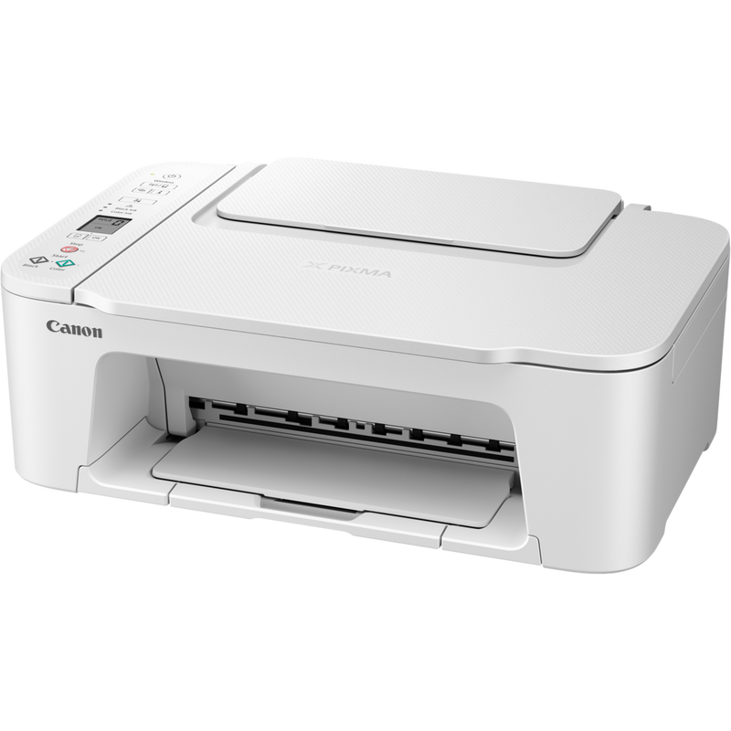 Canon PIXMA TS3751i WLAN-Farb-Multifunktionssystem Fotodrucker, Weiß Produkt Ansicht von rechts