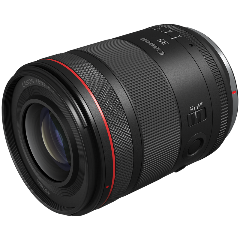Canon RF 35mm F1.4L VCM Objektiv Produkt Ansicht von links