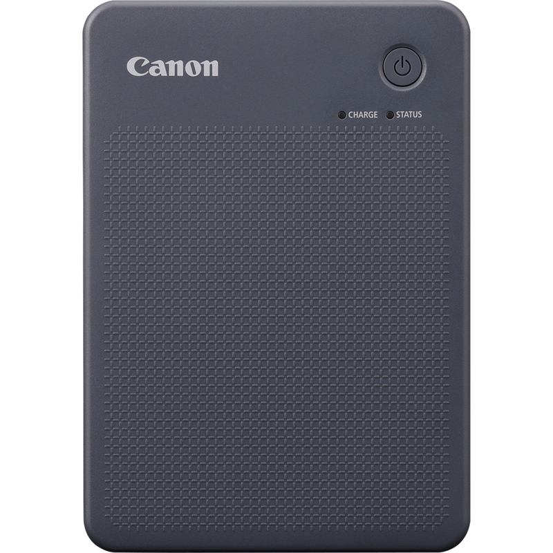 Canon SELPHY QX20 mobiler WLAN-Farbfotodrucker, Dunkelgrau Produkt Vorderansicht