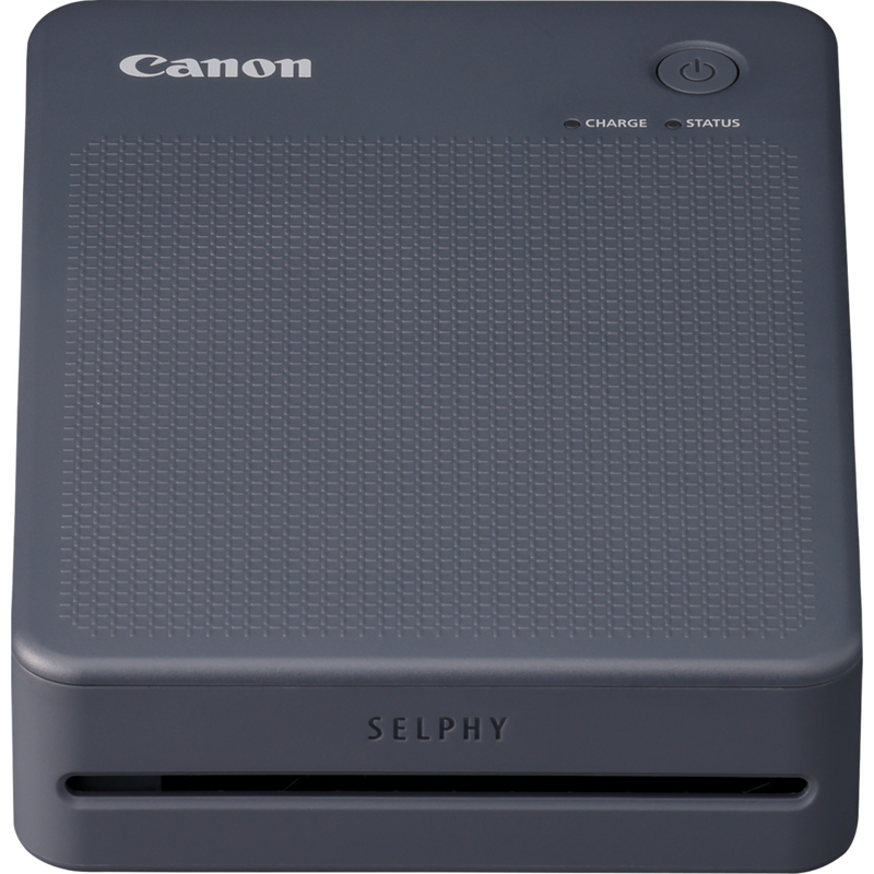 Canon SELPHY QX20 mobiler WLAN-Farbfotodrucker, Dunkelgrau Produkt Ansicht von unten