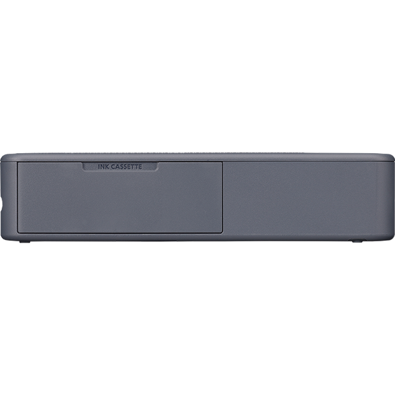 Canon SELPHY QX20 mobiler WLAN-Farbfotodrucker, Dunkelgrau Produkt Ansicht von unten